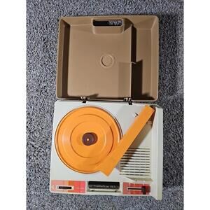 1978 Fisher-Price Record Player Portable Phonograph #825 33 & 45 Vintage Tested
